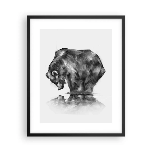 Poszter fehér keretben - Jó látni rokont - 40x50 cm