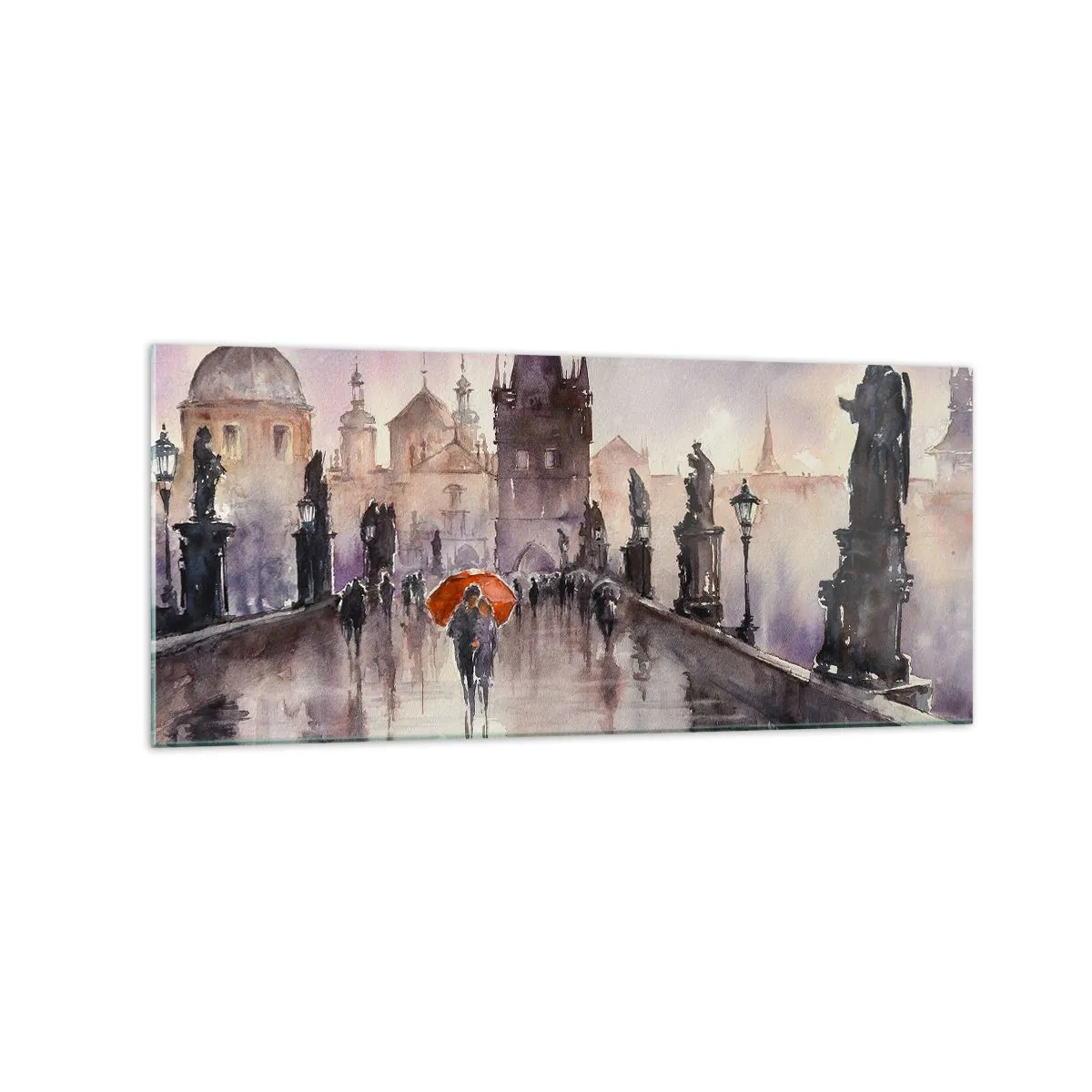 Üveg kép - Az emberek nem változnak - 120x50 cm