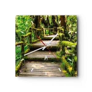 Falióra, Óra - A zöld folyosója - 40x40 cm