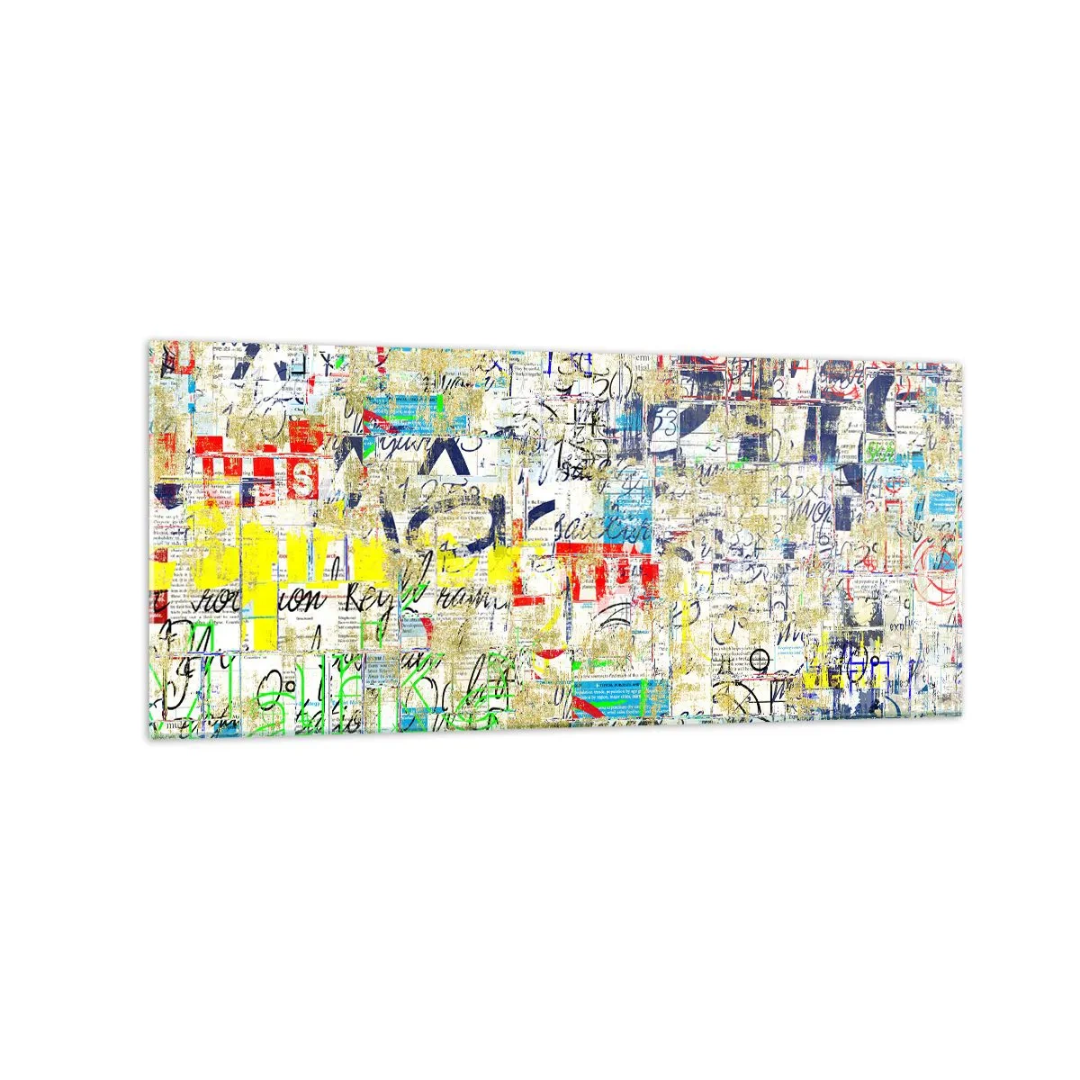 Üveg kép - Egyszerűen tetszik a szemnek - 120x50 cm