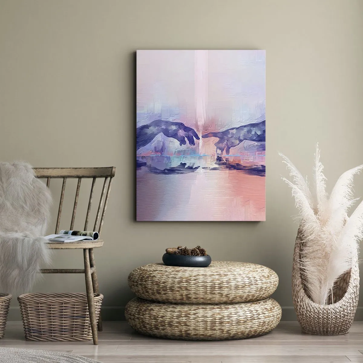 Vászonkép - Az élet isteni szikrája - 50x70 cm