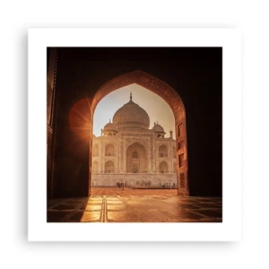 Poszter - A földöntúli szerelem emlékműve - 40x40 cm