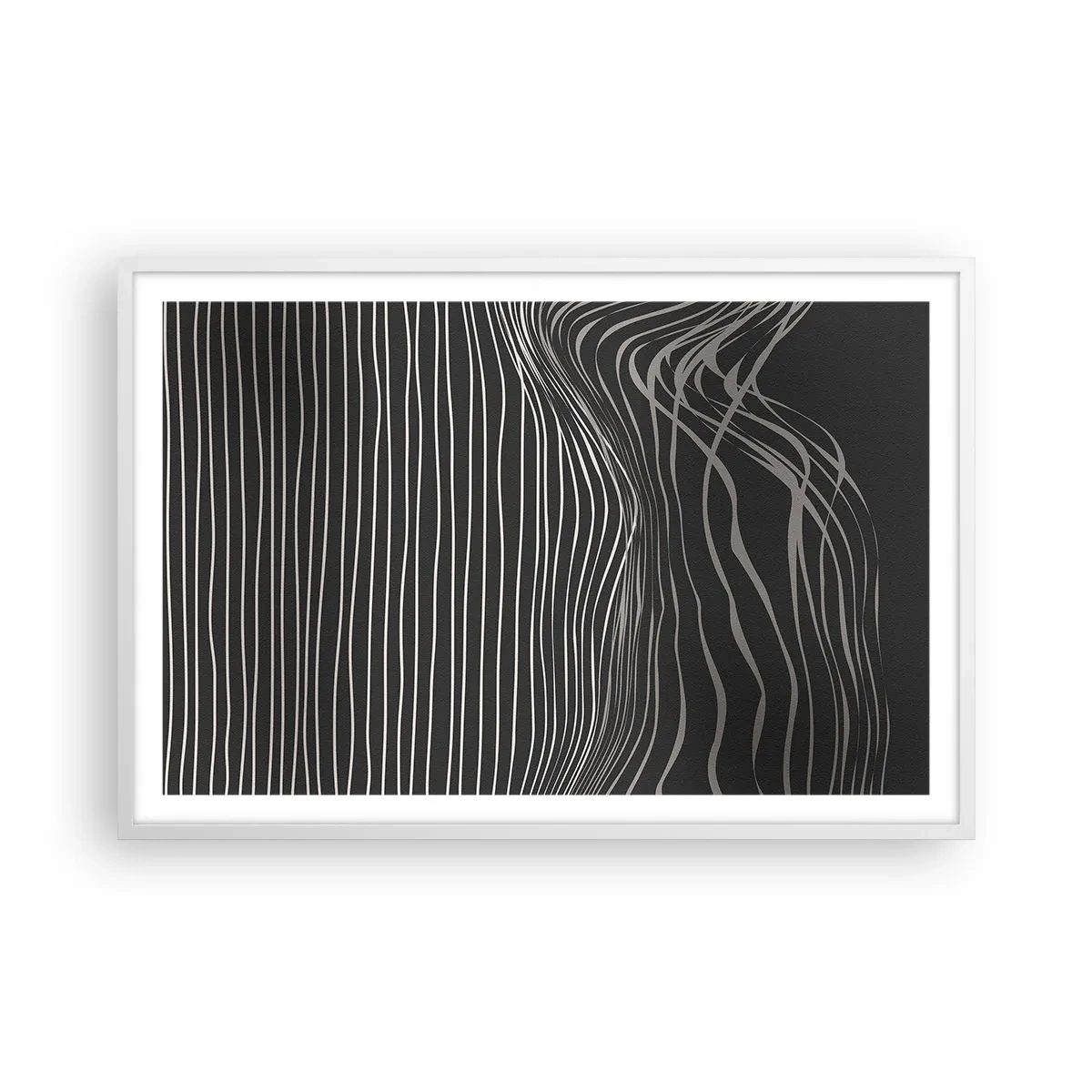 Poszter fekete keretben - Ritmus és akcentus - 91x61 cm