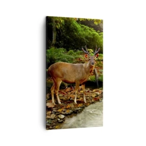 Vászonkép - üdvözöllek a világomban - 45x80 cm