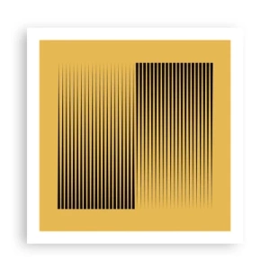 Poszter - Az ellentétek négyzete - 60x60 cm