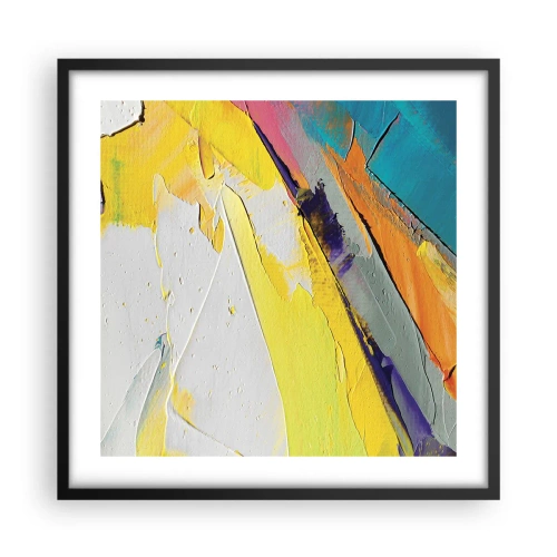 Poszter fehér keretben - A fény anatómiája - 50x50 cm