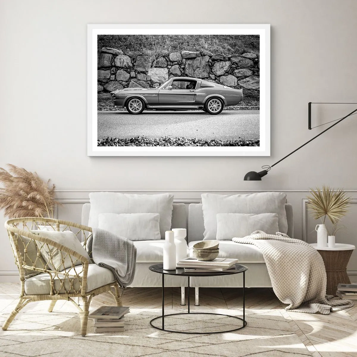 Poszter fekete keretben - A 60-as évek legendája - 40x30 cm