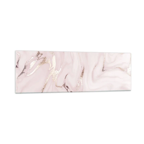 Üveg kép - Rózsaszín tébolyban - 160x50 cm