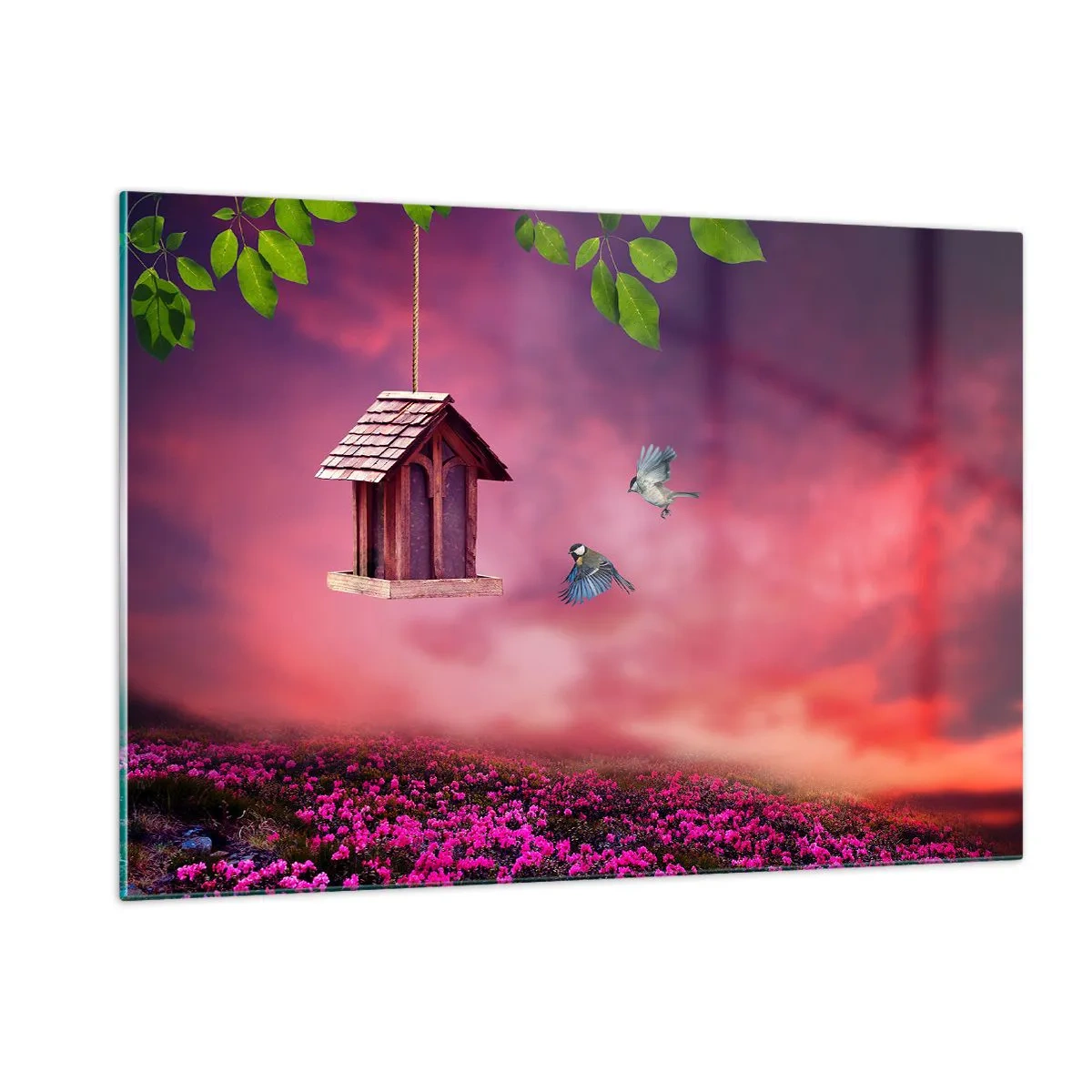 Üveg kép - Meghívás vacsorára - 120x80 cm