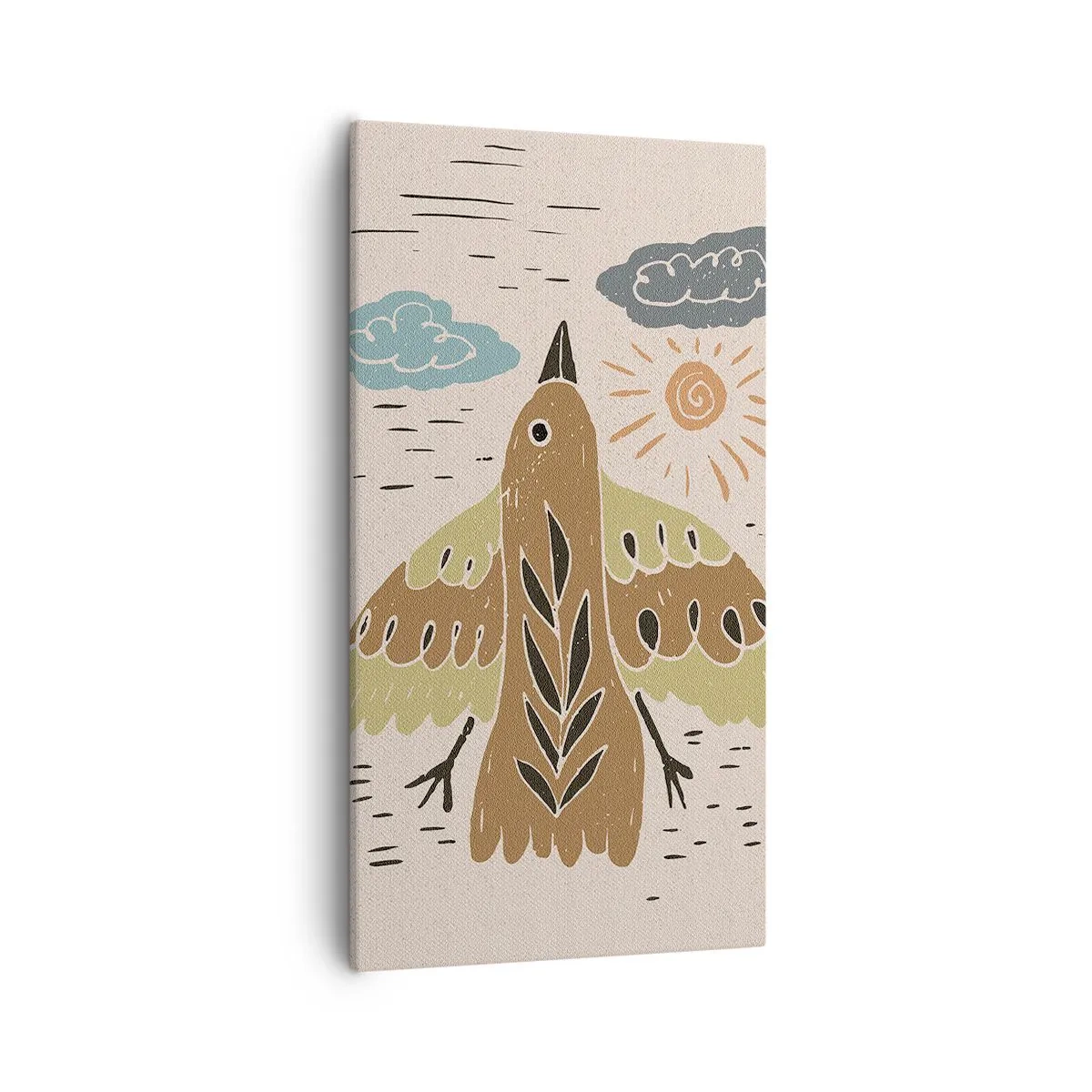 Vászonkép - Örömteli repülés - 55x100 cm