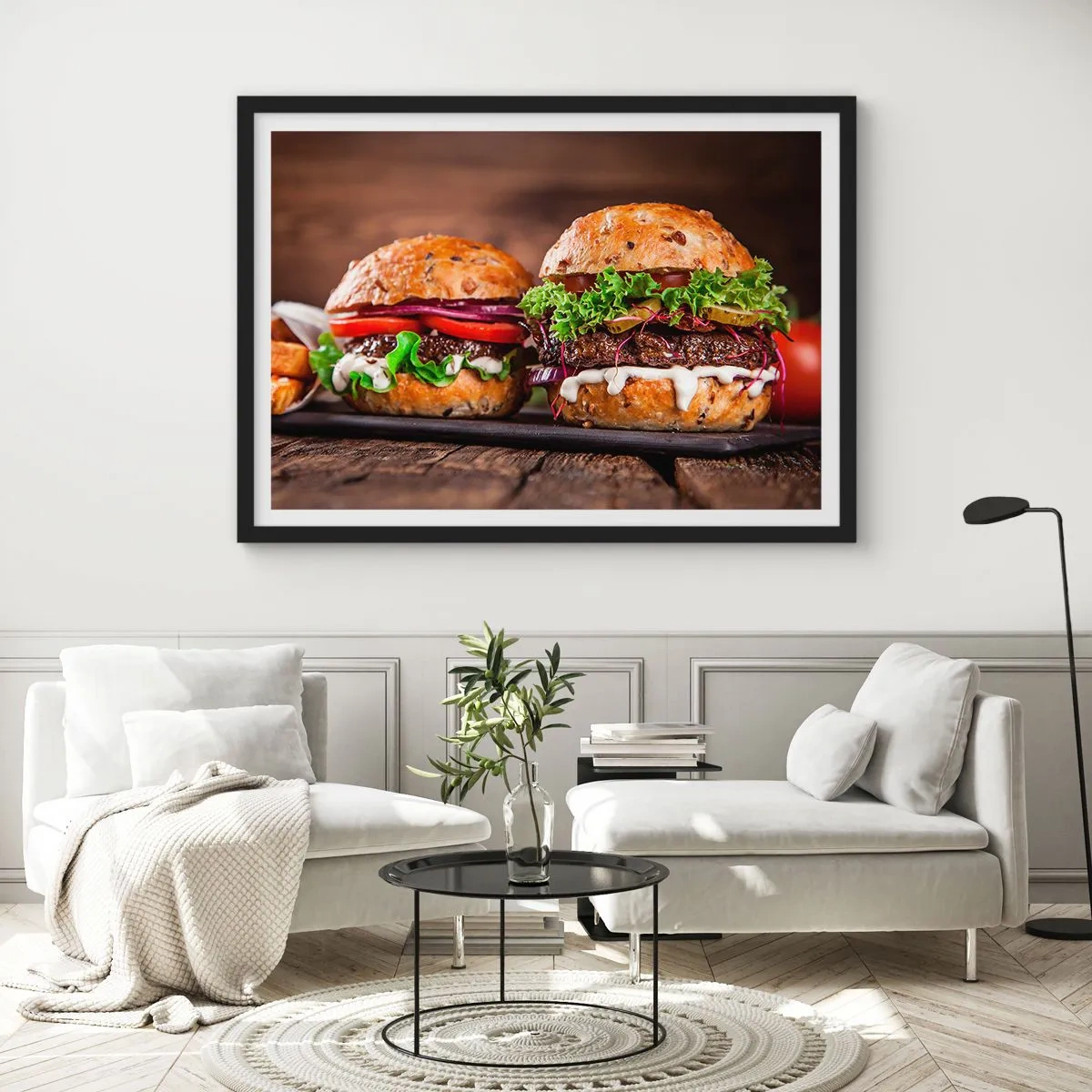 Poszter fehér keretben - American dream - 100x70 cm