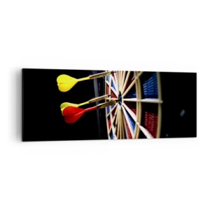 Vászonkép - Pont a lényeg - 140x50 cm