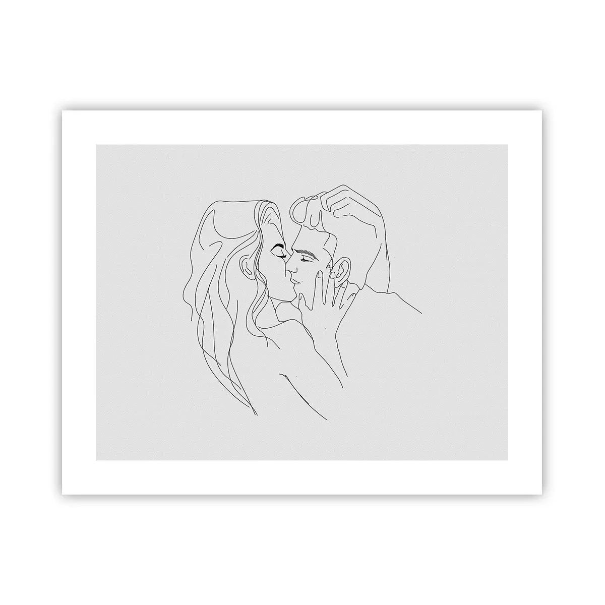 Poszter - Ugyanaz a vonalón - 50x40 cm