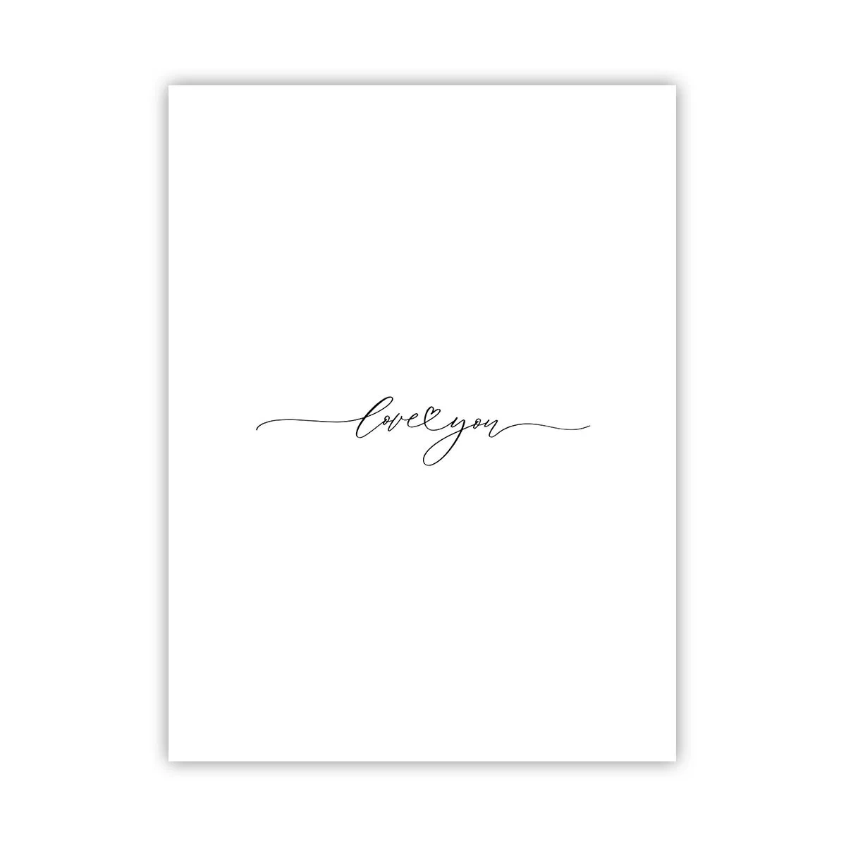 Poszter - Fekete fehéren - 30x40 cm