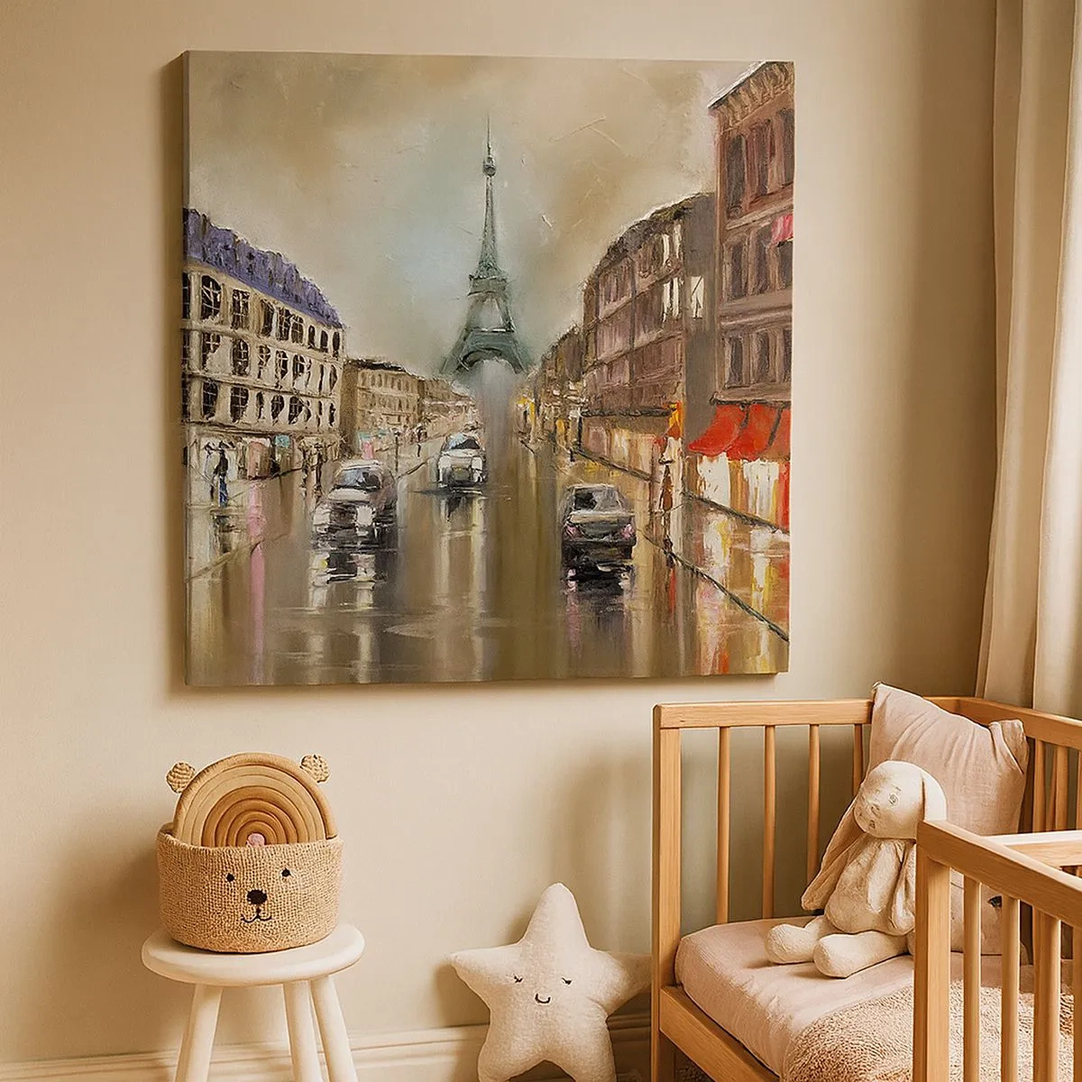 Vászonkép - Csak ő számít - 30x30 cm