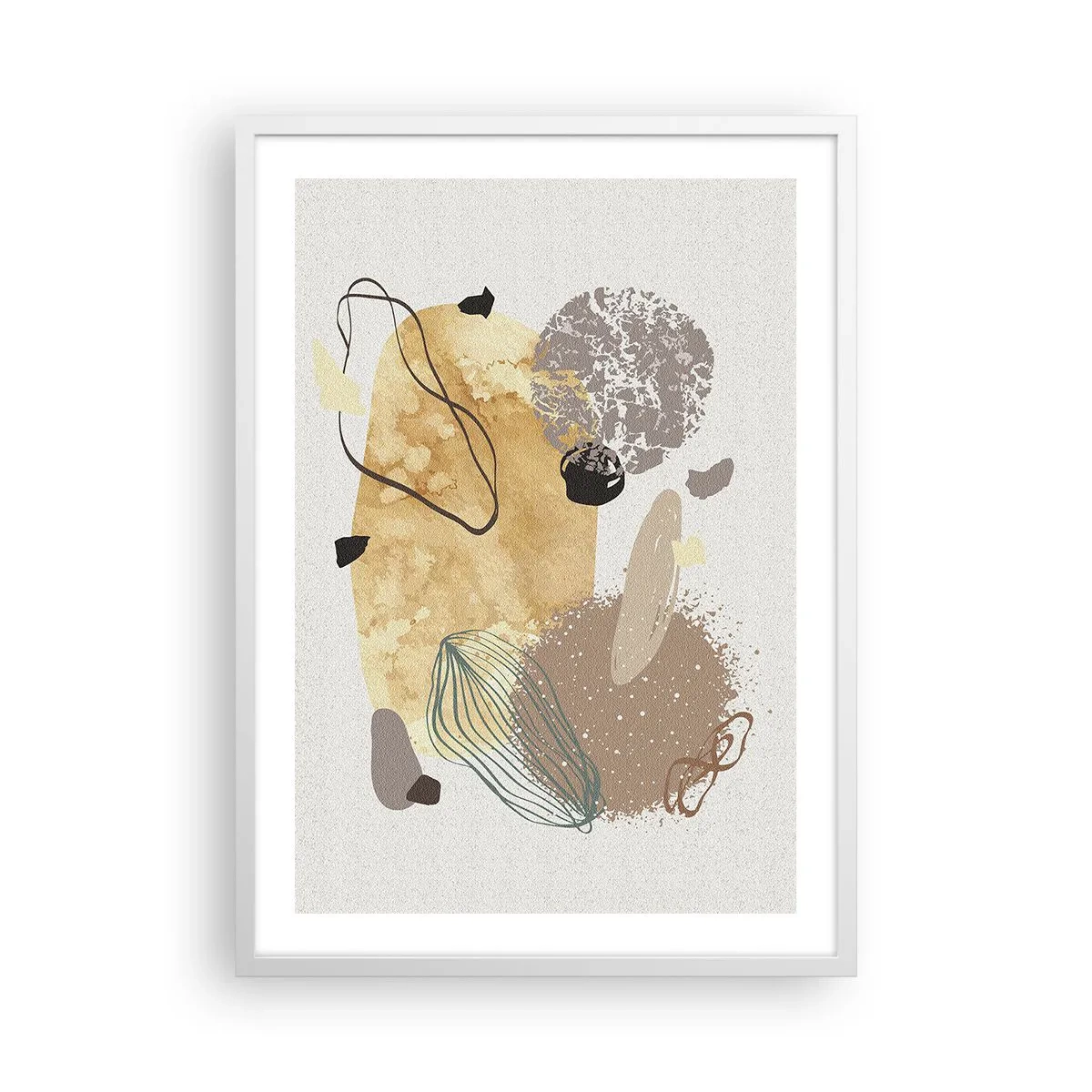 Poszter fekete keretben - Alkalmazott plumkológia - 50x70 cm