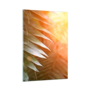 Üveg kép - Reggel a dzsungelben - 50x70 cm