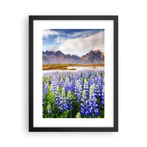 Poszter fehér keretben - Erő és szigorúság a szelídség mellett - 30x40 cm