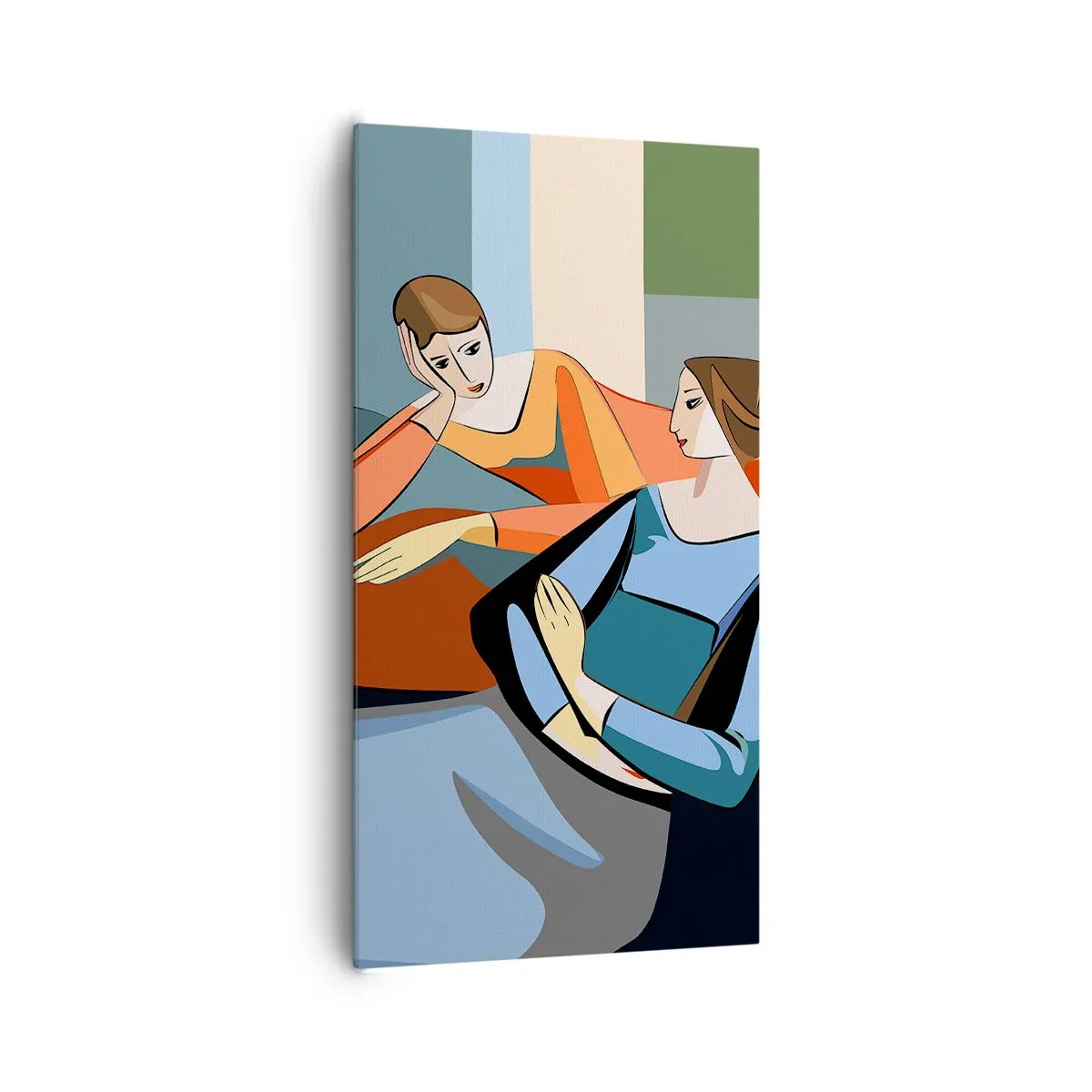 Vászonkép - A bizalmak pillanata - 65x120 cm