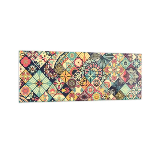 Üveg kép - Marokkói hangulat - 140x50 cm
