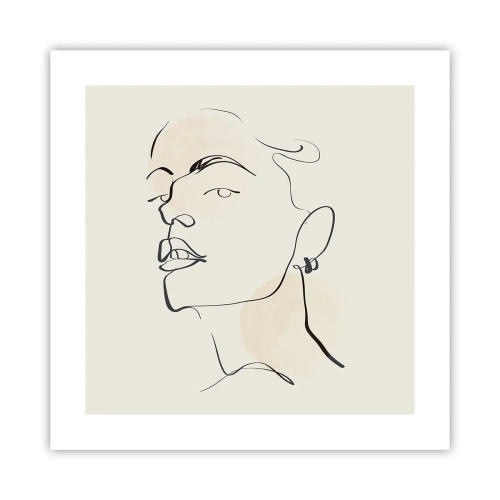 Poszter - Büszke tekintet - 40x40 cm