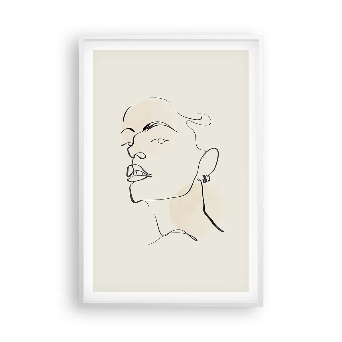 Poszter fekete keretben - Büszke tekintet - 61x91 cm