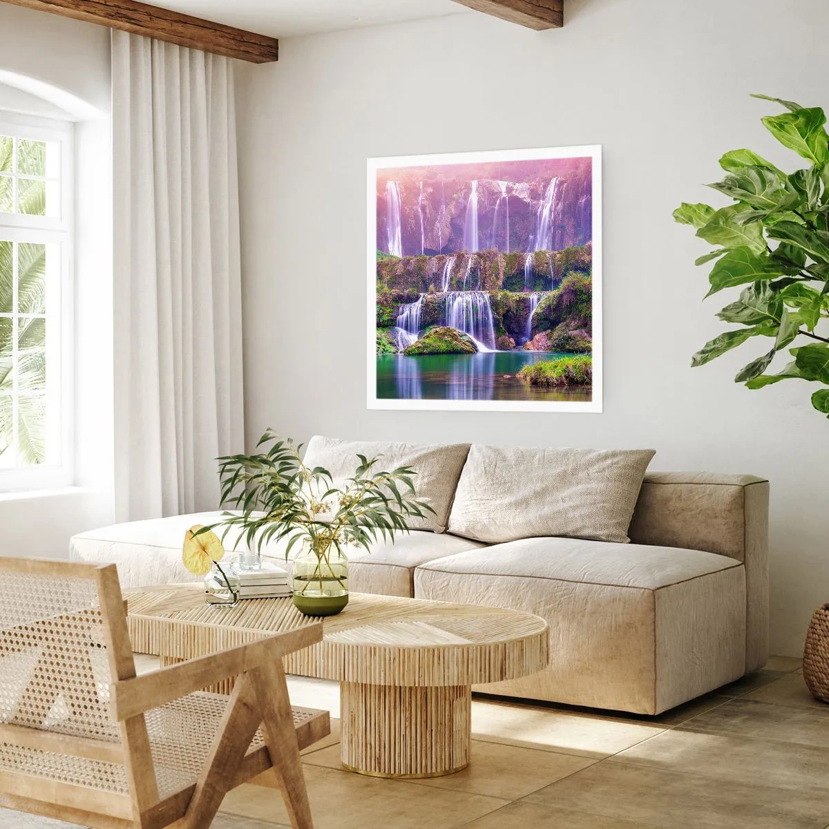 Poszter - Lépcső a menybe - 60x60 cm