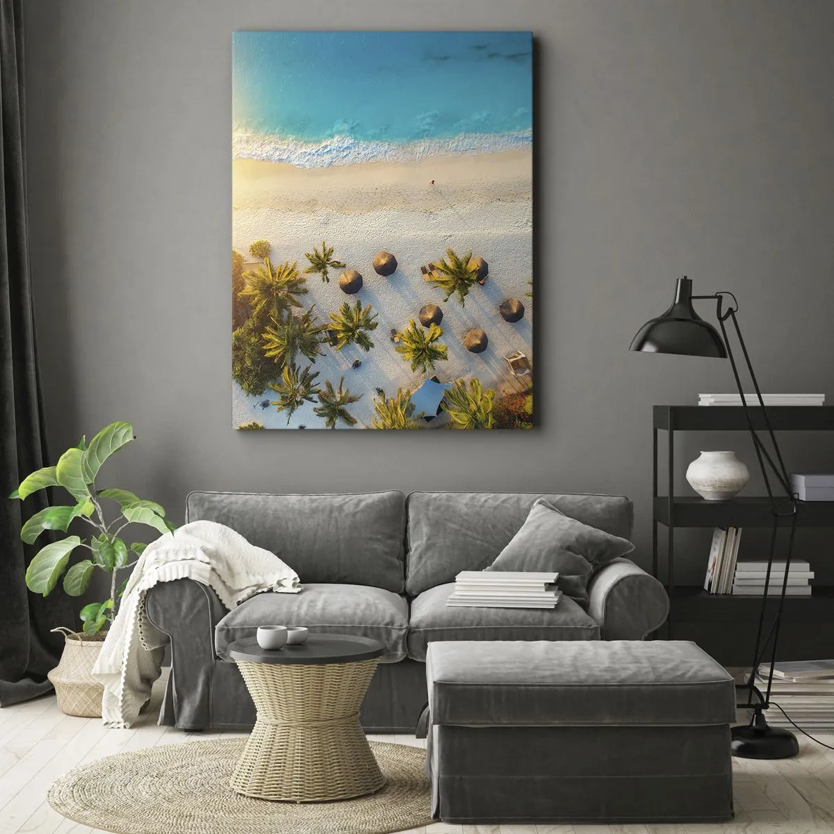 Vászonkép - Üdvözöljük a paradicsomban - 50x70 cm