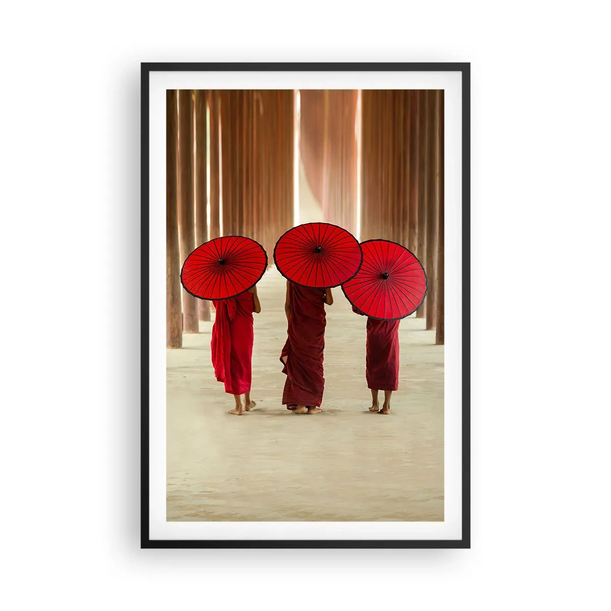 Poszter fehér keretben - Útban a Tiszta Föld felé - 61x91 cm