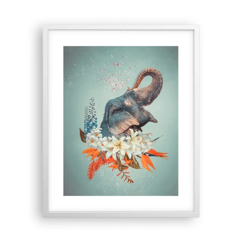 Poszter fekete keretben - Az öröm üvöltése - 40x50 cm