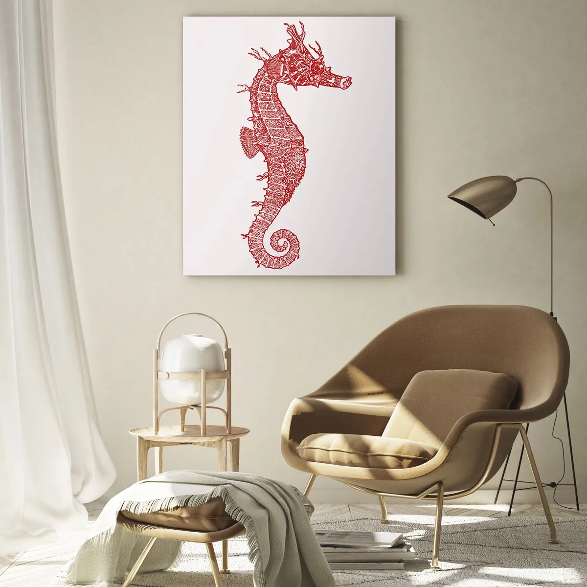 Üveg kép - Egy bájos kreáció - 80x120 cm