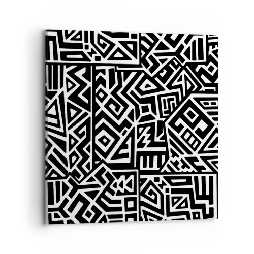 Vászonkép - Kolumbusz előtti kompozíció - 70x70 cm