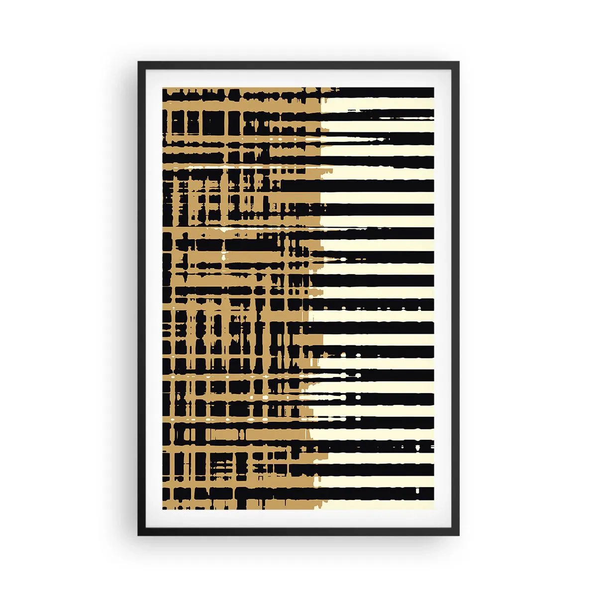 Poszter fehér keretben - Építészeti absztrakció - 61x91 cm