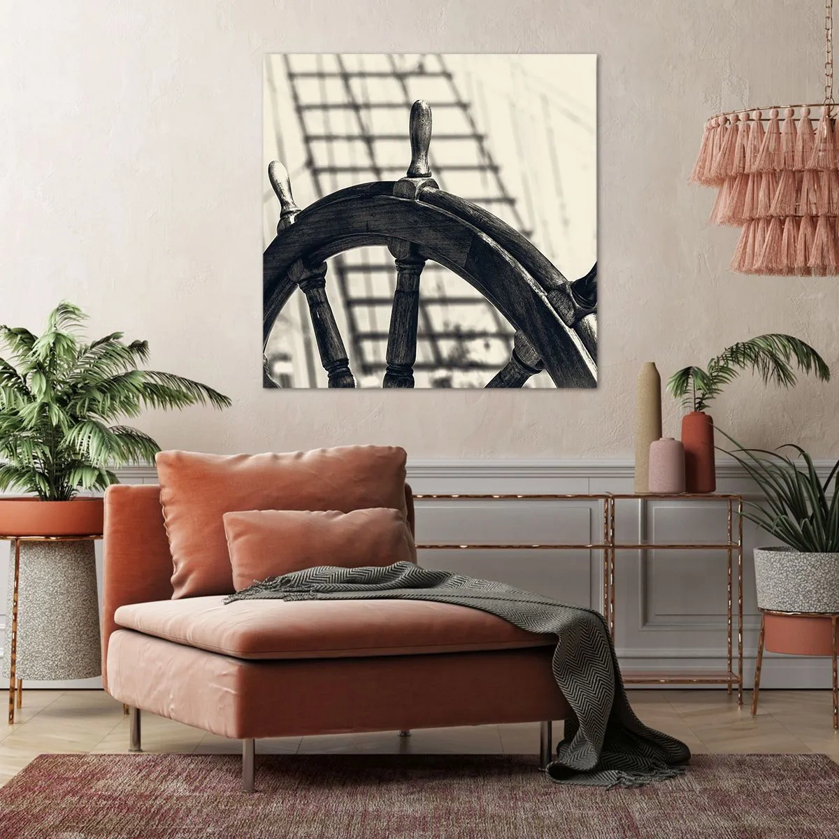 Vászonkép - Tengeri történetek - 60x60 cm