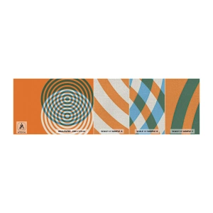 Fotótapéta Minta Premium Canvas - Absztrakt körkörös variáció - Absztrakció, Darab, kerületek - 100x30 cm