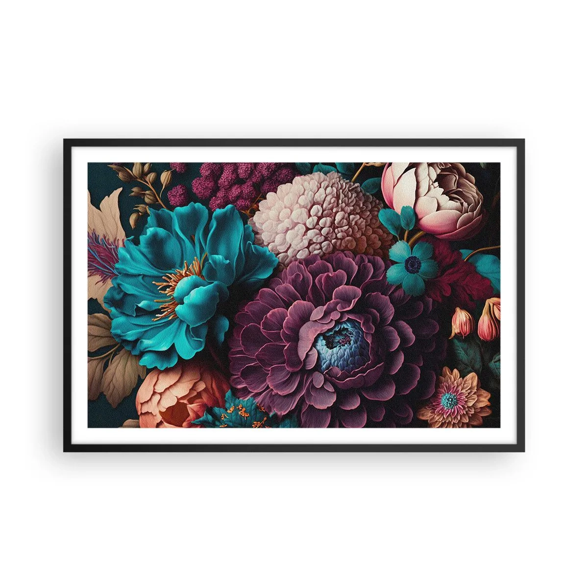 Poszter fehér keretben - A természet bőségében - 91x61 cm