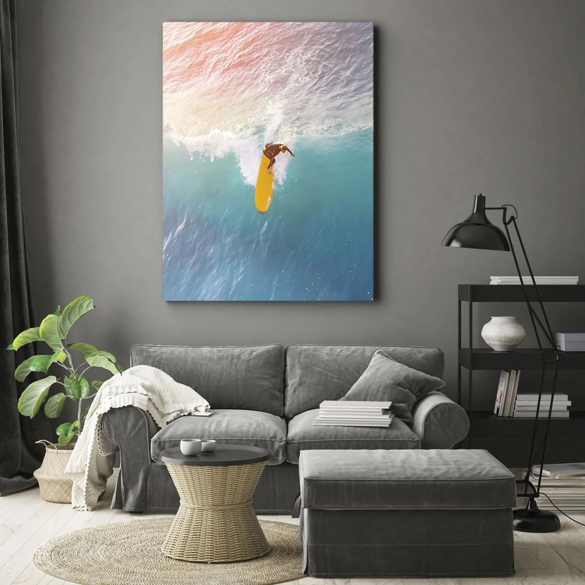 Vászonkép - Az óceánlovas - 50x70 cm