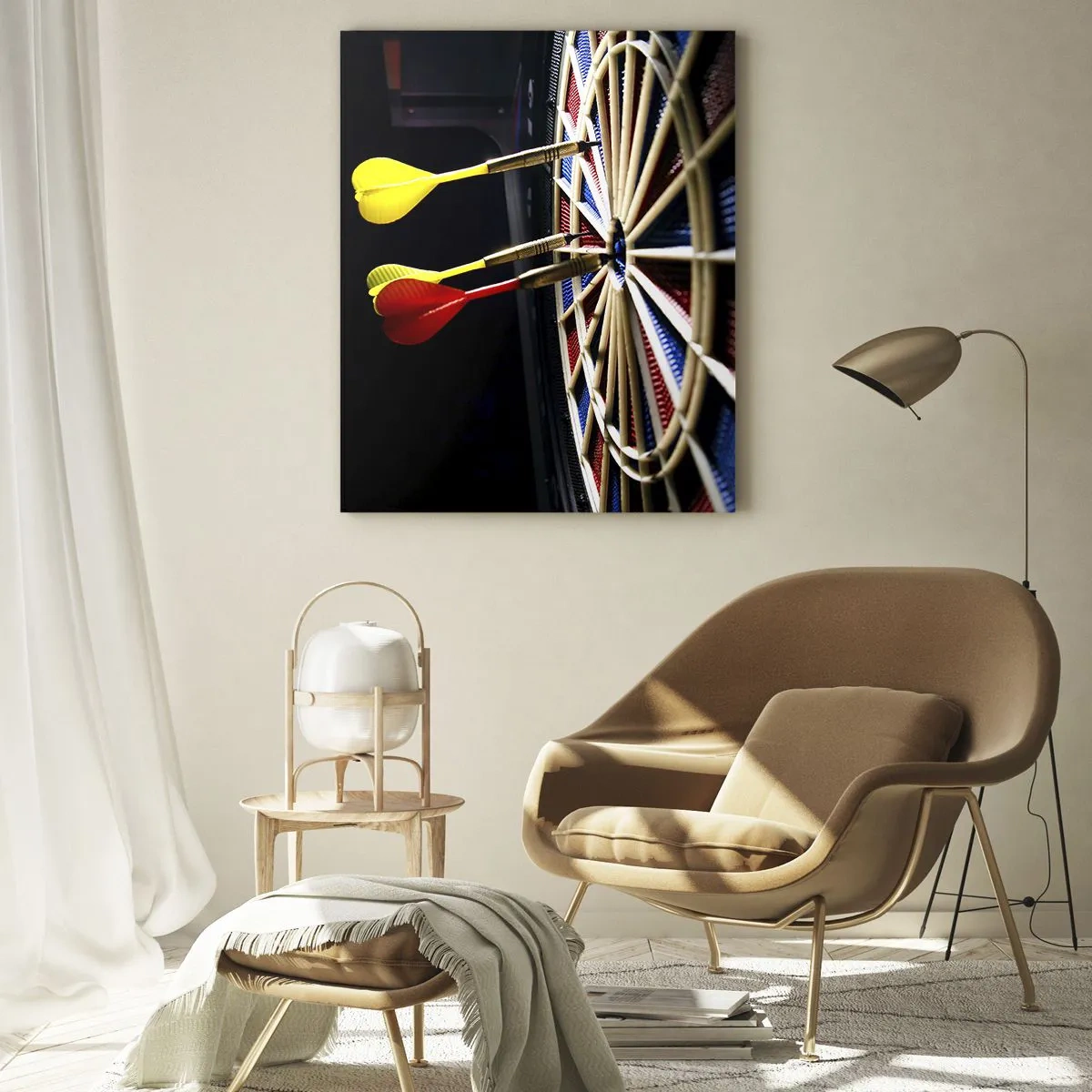 Üveg kép - Pont a lényeg - 50x70 cm