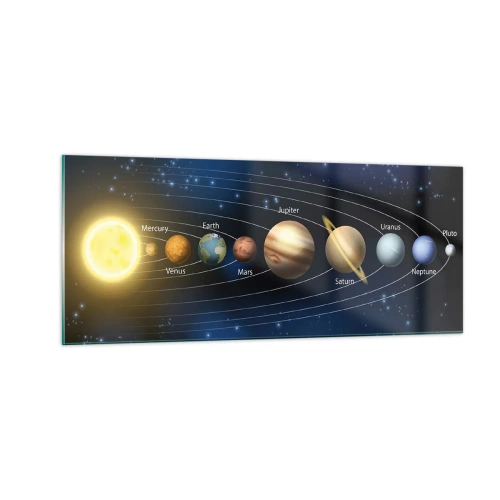 Üveg kép - Egy a tízből - 100x40 cm