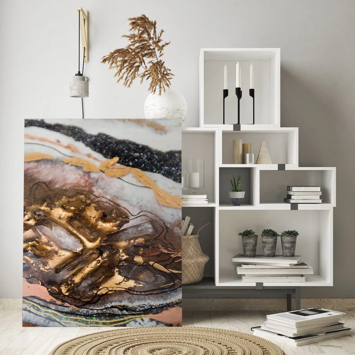 Üveg kép - A föld eleme - 50x70 cm