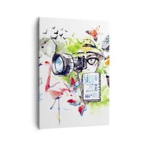 Vászonkép - Az utazó lencséjében - 50x70 cm