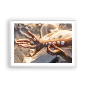 Poszter fekete keretben - Szépség egy karnyújtásnyira - 70x50 cm