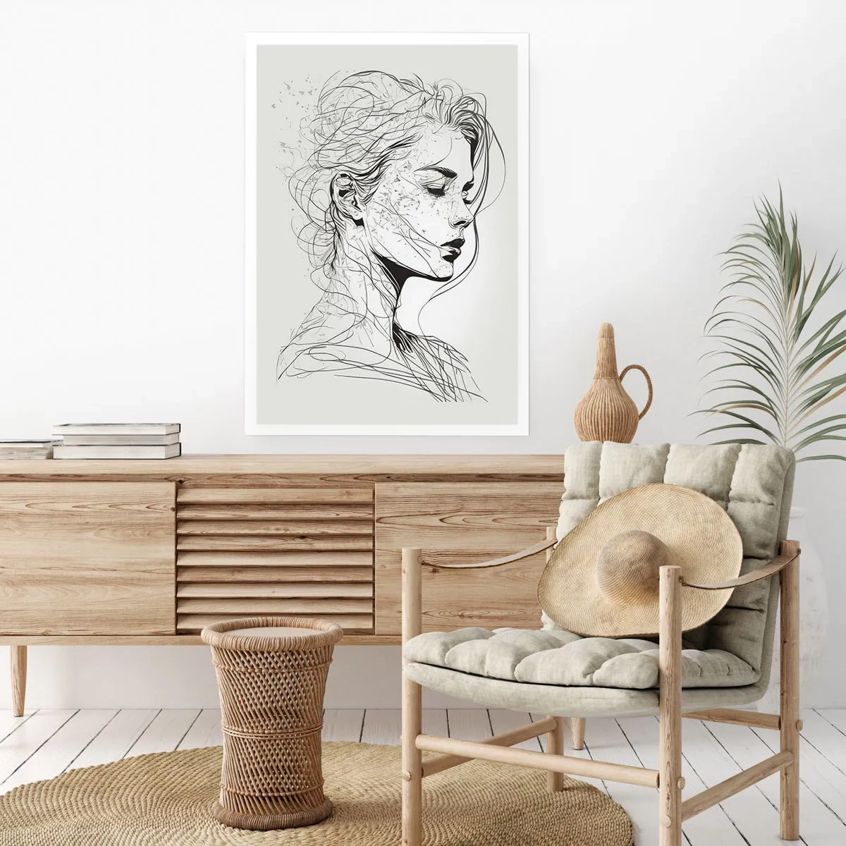 Poszter - Portré álmodozásban - 40x50 cm