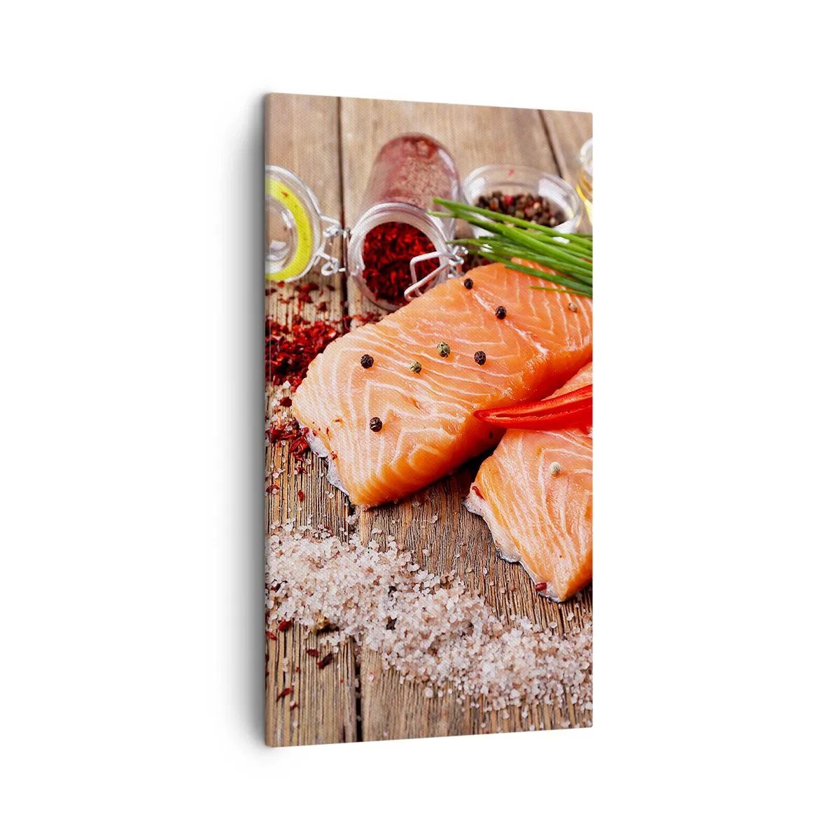 Vászonkép - Norvég kaland a konyhában - 45x80 cm