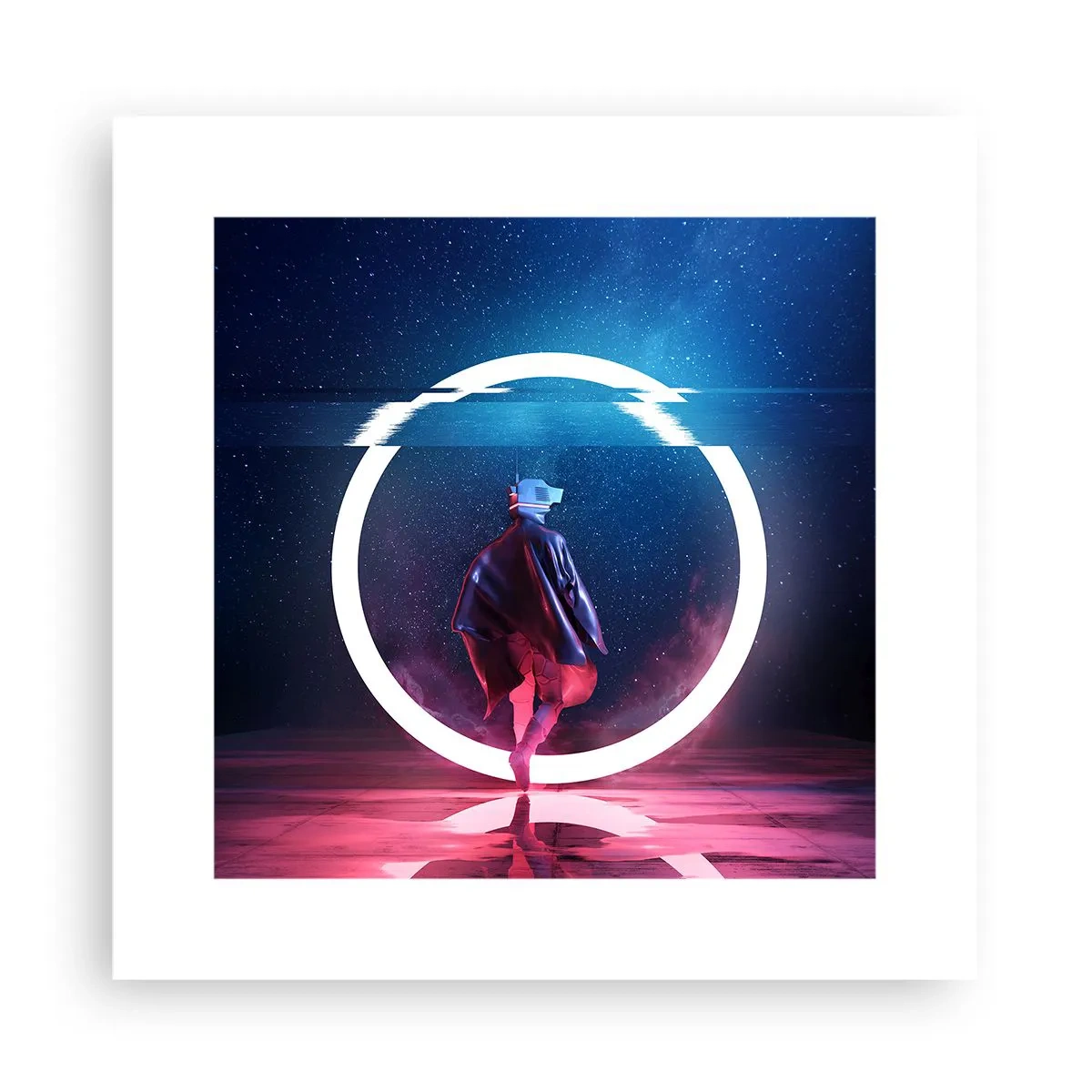 Poszter - Világok között - 30x30 cm