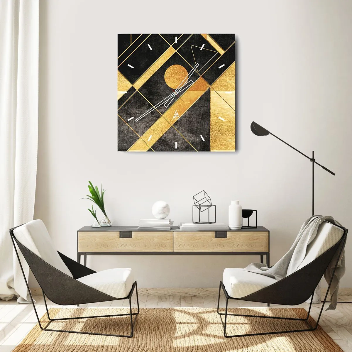 Falióra, Óra - A sivatag napja - 40x40 cm