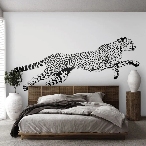 Fotótapéta Premium Canvas - A leggyorsabb a Földön - Állatok, gepárd, Vadmacska - 300x210 cm