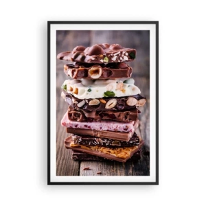 Poszter fehér keretben - Elragadó perspektíva - 61x91 cm