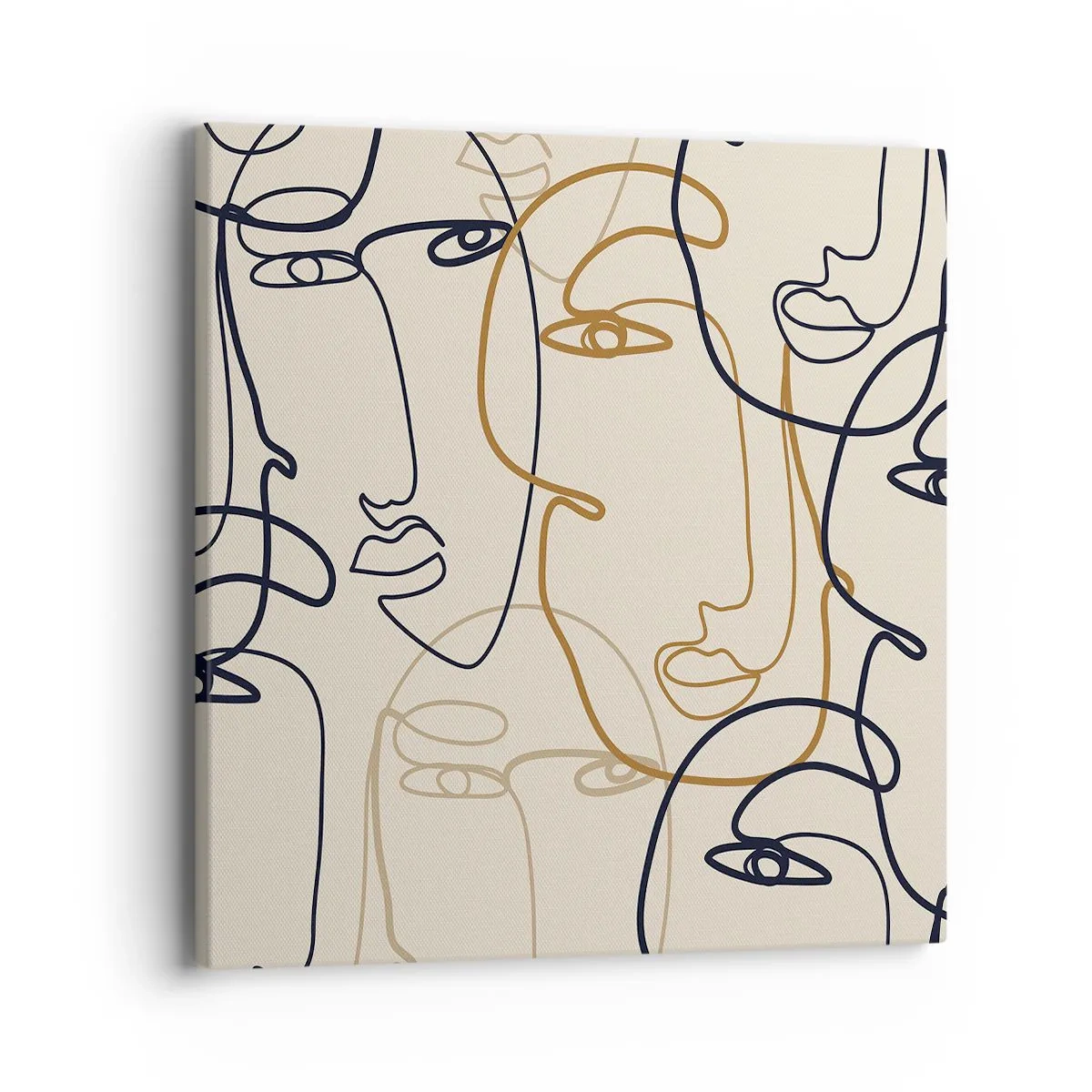 Vászonkép - Többszörös portré - 40x40 cm