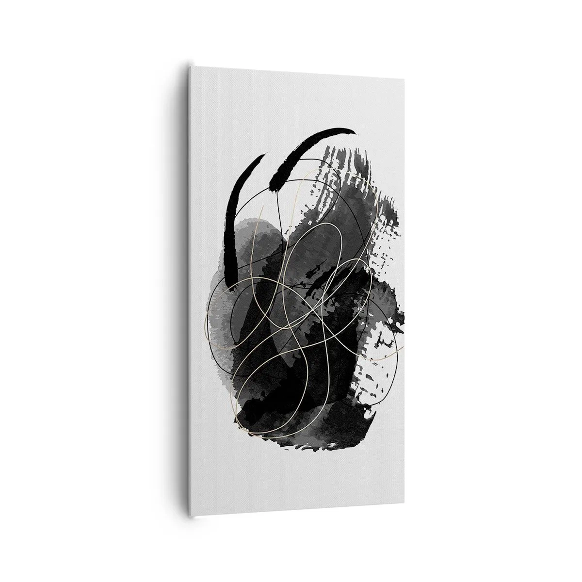 Vászonkép - Feketéből készült - 65x120 cm